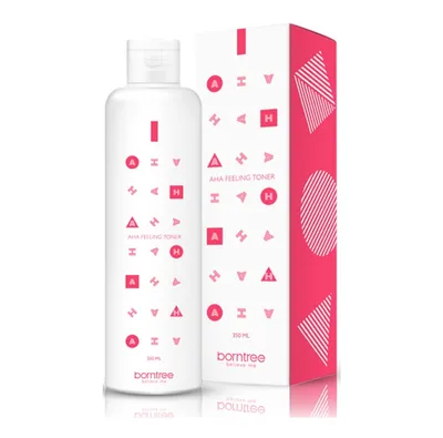 Borntree AHA Feeling Toner (Nawilżający tonik do twarzy z kwasami AHA)
