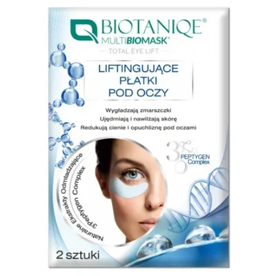 Biotaniqe Multi Biomask Liftingujące płatki pod oczy