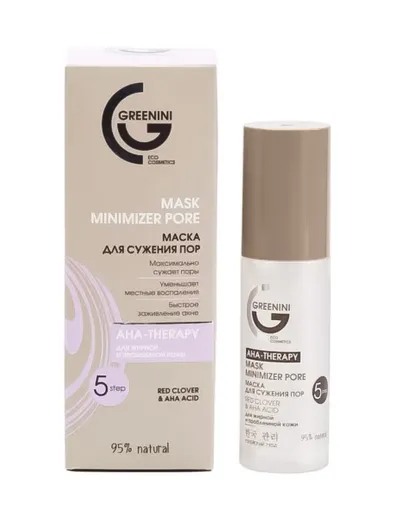 Greenini AHA Therapy, Mask Minimizer Pore (Maska zwężająca pory)