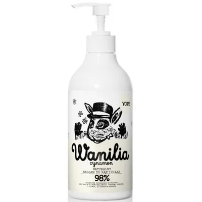 Yope Balsam do ciała i rąk `Wanilia & cynamon`