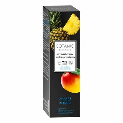 Botanic Skin Food Oczyszczający pory peeling enzymatyczny