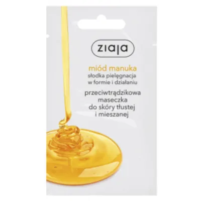 Ziaja Przeciwtrądzikowa maseczka do skóry tłustej i mieszanej `Miód manuka`