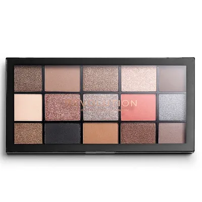Revolution Beauty (Makeup Revolution) Re-Loaded, Hypnotic Eyeshadow Palette (Paleta 15 cieni do powiek)