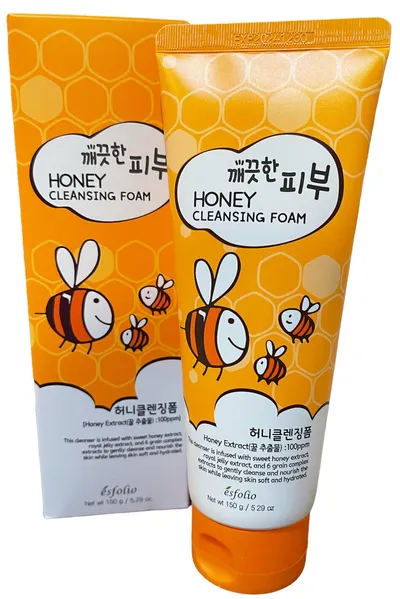 Esfolio Honey Cleansing Foam (Oczyszczająca pianka do mycia twarzy)