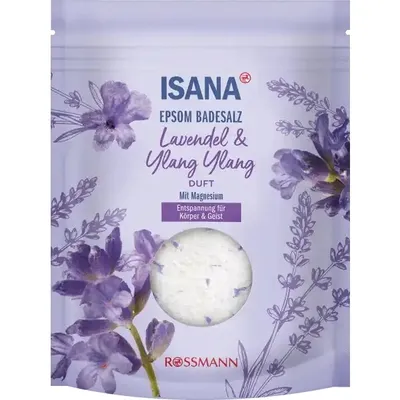 Isana Epsom Badesalz Lavendel & Ylang Ylang (Sól do kąpieli)