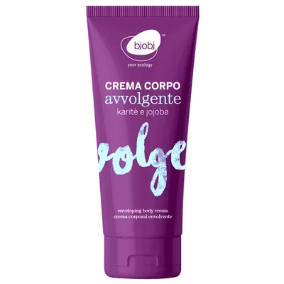 Bjobj Crema Corpo Avvolgente Karite e Jojoba [Karité & Jojoba Enveloping Body Cream] (Krem do ciała z masłem shea i jojobą)