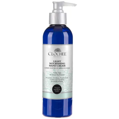 Clochee Light Nourishing Hand Cream (Lekki odżywczy krem do rąk)