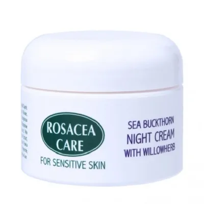 Rosacea Care Sea buckthorn Night Cream with willowherb (Krem na noc)