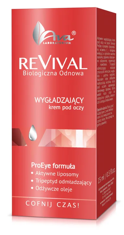 Laboratorium Kosmetyczne AVA Revival Biologiczna Odnowa, Wygładzający krem pod oczy