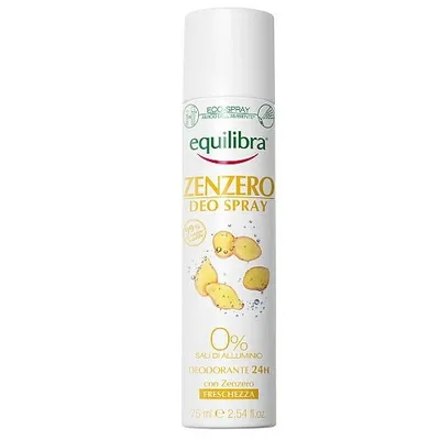 Equilibra Zenzero Deo Spray (Dezodorant w sprayu imbirowy)