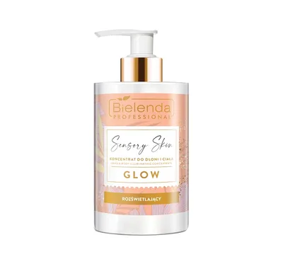 Bielenda Professional Sensory Skin, Glow,  Hand and Body Illuminating Concentrate (Rozświetlający koncentrat do dłoni i ciała)