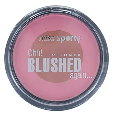 Miss Sporty Oh! Blushed Again... (Prasowany róż do policzków)