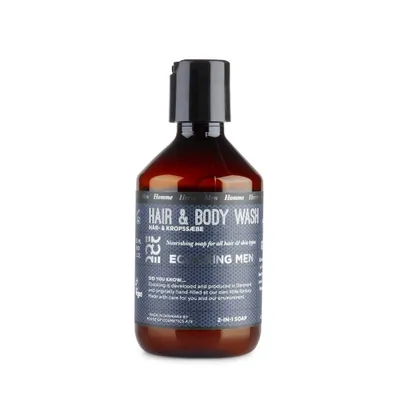 Ecooking Men, Hair & Body Wash (Żel pod prysznic i szampon do włosów 2w1 dla mężczyzn)