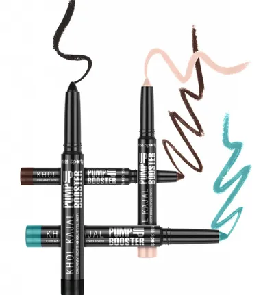 Miss Sporty Pump Up Booster, Creamy Soft Khol Kajal Eyeliner (Eyeliner w kredce)