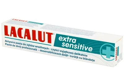 Lacalut Extra Sensitive, Pasta do zębów wrażliwych