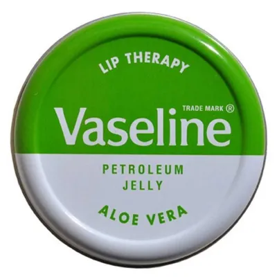 Vaseline Lip Therapy, Petroleum Jelly Aloe Vera (Regenerujący balsam do ust 'Aloes')