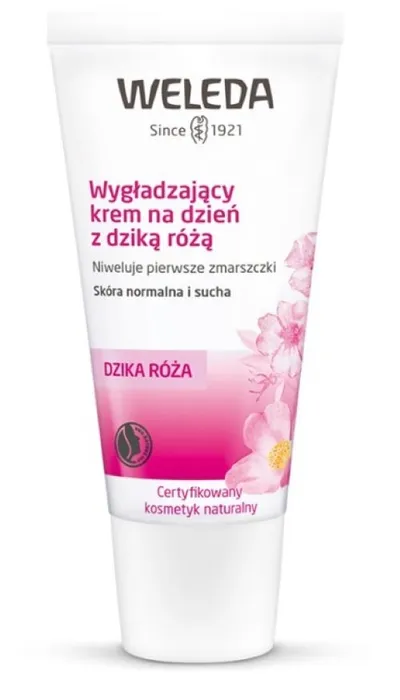 Weleda Wygładzający krem na dzień z dziką różą