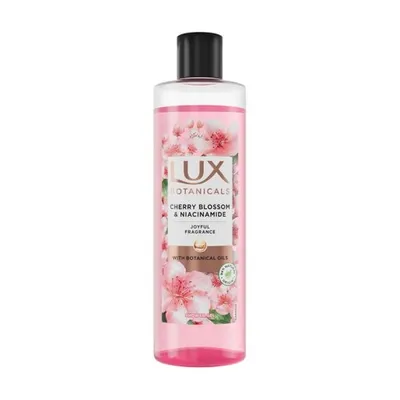 Lux Botanicals Cherry Blossom & Niacinamide, Shower Gel (Kwiat wiśni i Niacynamid, Żel pod prysznic)