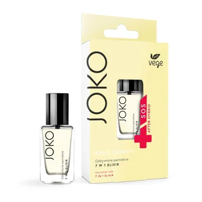 Joko Vege, Nourished Nails 7 in 1 Elixir SOS After Hybrid (Odżywka do paznokci)
