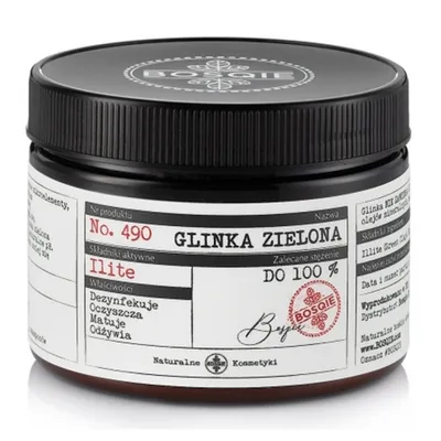 Bosqie Naturalna glinka zielona