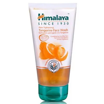 Himalaya Herbals Pore Thitening Tangerine Face Wash (Żel do mycia twarzy `Mandarynka`)