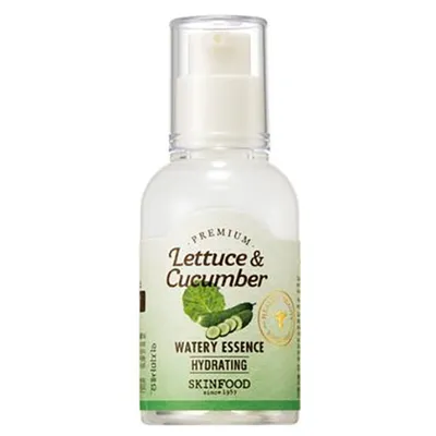 SkinFood Lettuce & Cucumber Watery Essence (Uspokajająca esencja z liści sałaty i ogórka)