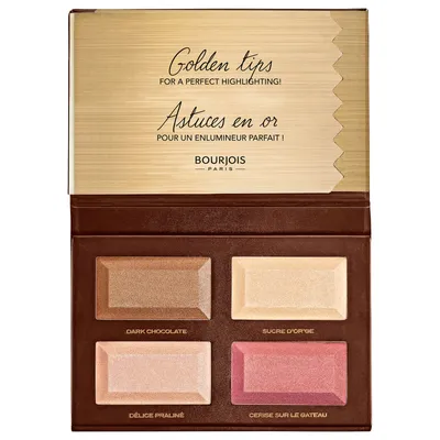Bourjois Delice De Poudre, Highlighting Palette (Paleta rozświetlaczy)