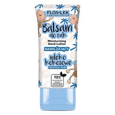 Floslek Nawilżający balsam do rąk `Mleko kokosowe`
