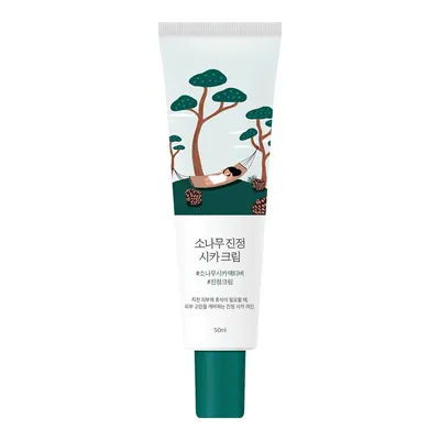Round Lab Pine Calming Cica Cream (Krem nawilżająco-odżywczy z kwasem hialuronowym i wąkrotą azjatycką)