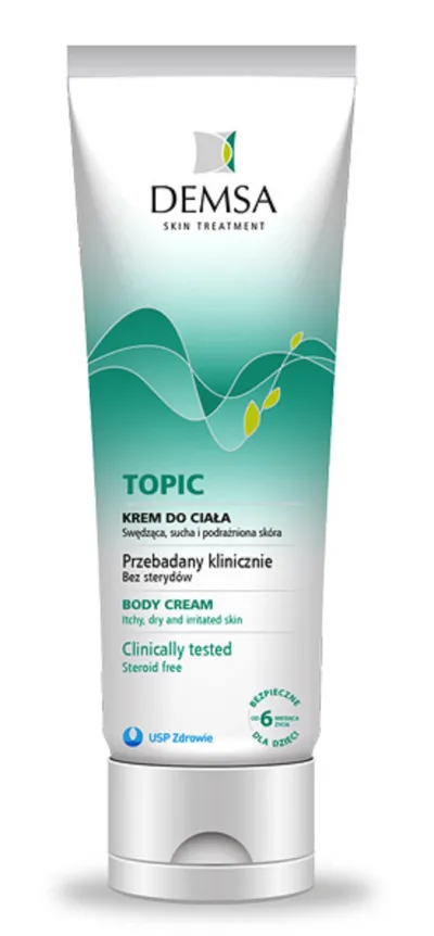 Demsa Skin Treatment Krem do ciała dla skóry suchej, swędzącej i podrażnionej