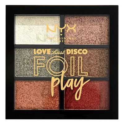 NYX Professional Makeup Love Lust Disco, Foil Play  Get Down (Paleta pigmentów)