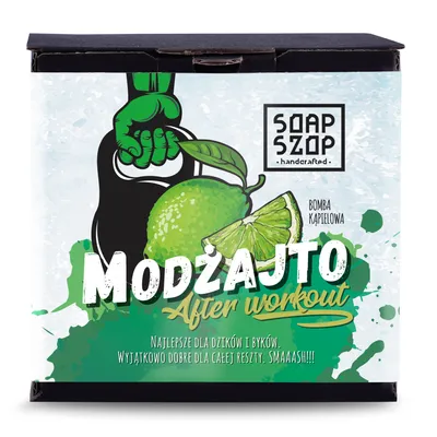 Soap Szop Bomba kąpielowa `Modżajto after Workout`