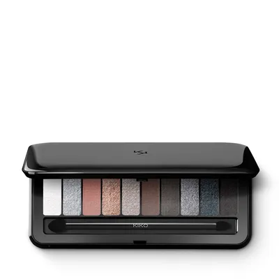 Kiko Milano Cool Shades, Soft Nude Eyeshaddow Palette (Paleta 10 cieni do powiek)