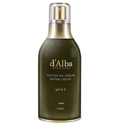 D'Alba Peptide No-Sebum Repair Cream (Przeciwzmarszczkowy krem do twarzy)