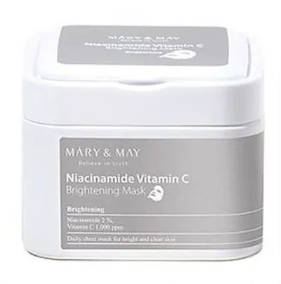 Mary & May Niacinamide Vitamin C Brightening Mask (Rozjaśniające maski w płachcie z niacynamidem i witaminą C)