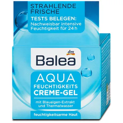 Balea Tagescreme Aqua Feuchtigkeits Creme-Gel (Nawilżający krem-żel na dzień z wodą termalną)