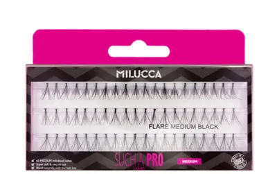 Milucca Medium Such a Pro Lashes (Sztuczne rzęsy w kępkach)
