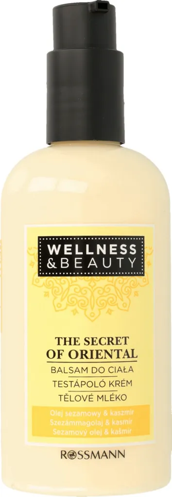 Wellness & Beauty The Secret of Oriental, Korperlotion (Mleczko do ciała `Olej sezamowy i kaszmir`)