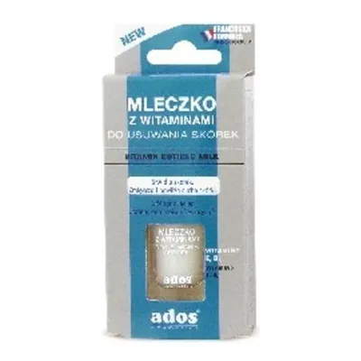 Ados Mleczko z witaminami do usuwania skórek