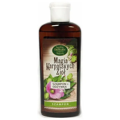Delicate Organic Magia Karpackich Ziół, Szampon do wszystkich rodzajów włosów