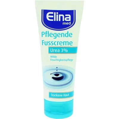 Elina Med Pflegende Fusscreme Urea 3% (Krem do rąk z 3 % mocznika)
