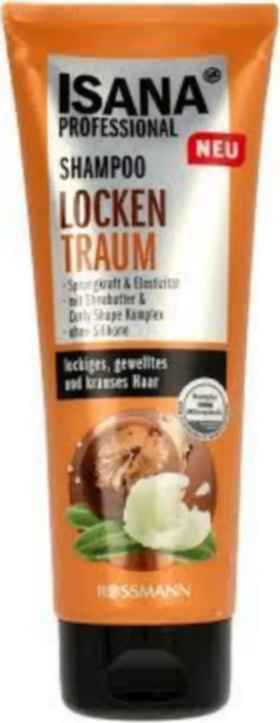 Isana Professional, Shampoo Locken Traum (Szampon do włosów kręconych `Wymarzone loki`)
