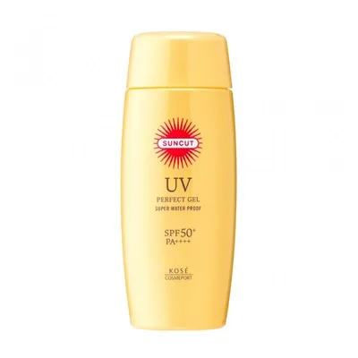 Kose Suncut Perfect UV Gel SPF 50+ PA++++ Super Waterproof (Żel przeciwsłoneczny SPF 50+)