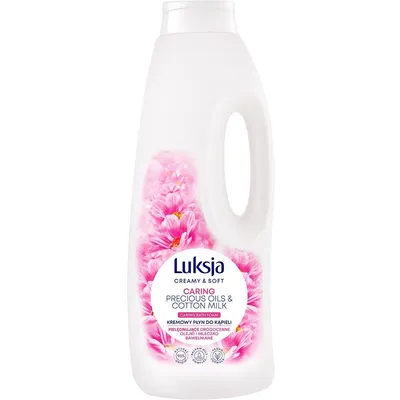 Luksja Caring  Bath Foam (Pielęgnujący płyn do kąpieli)