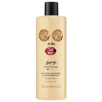 Being by Sanctuary Spa Salted Caramel & Macadamia Bubble Bath (Płyn do kąpieli `Karmel i olej makadamia`)