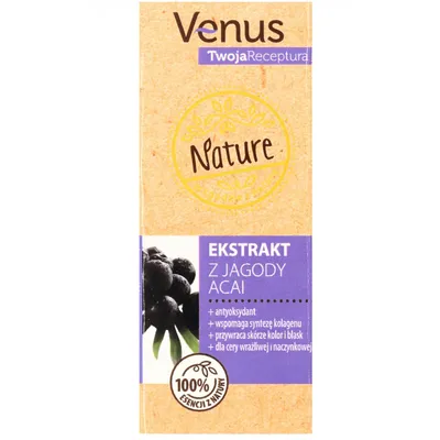 Venus Nature, Twoja Receptura, Ekstrakt z jagody Acai