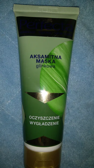 Perfecta Aksamitna maska glinkowa
