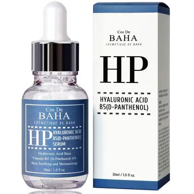 Cos De BAHA HP, Hyaluronic Acid B5 (D-Panthenol) Serum (Nawilżające serum do twarzy)