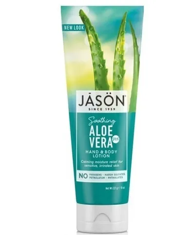 Jason Natural Soothing Aloe Vera 84%, Hand & Body Lotion (Balsam do dłoni i ciała 84% aloesu)