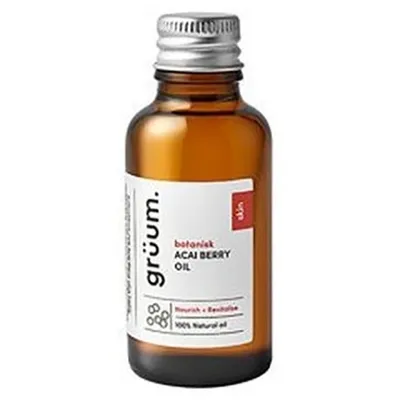 Gruum Botanisk Acai Berry Oil (Silnie odżywczy olejek do twarzy - jagody acai)
